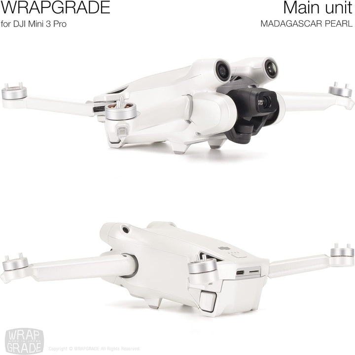 WRAPGRADE Skin Kompatibel mit DJI Mini 3 Pro (Madagascar Pearl)