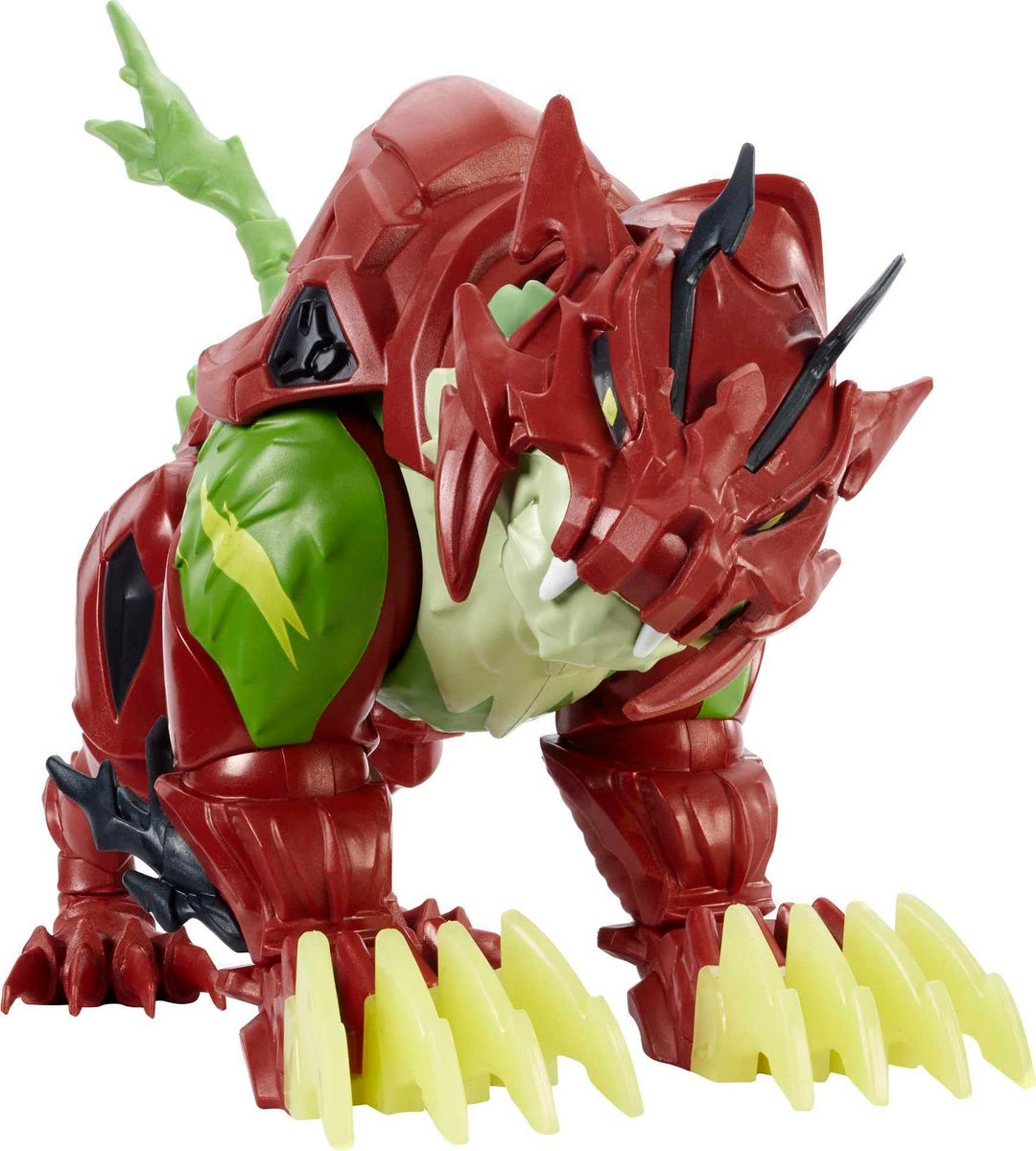 Masters of the Universe HDY31 - He-Man & MOTU Battle Cat Actionfigur (ca. 14cm) mit Power-Attack-Bew
