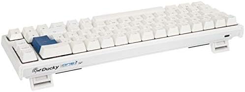 Ducky ONE 2 SF Gaming Tastatur Deutsches Layout, Mechanische Tastatur RGB mit Cherry MX Red Switches