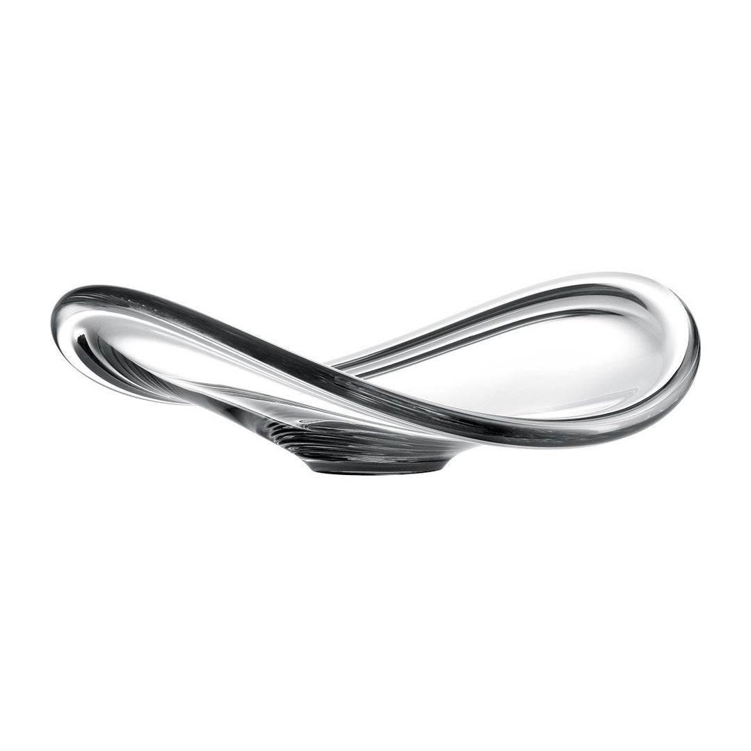 Holmegaard Glasschale Ø24 cm Selandia Dekoration aus mundgeblasenem Glas, klar 24cm Durchsichtig, 24