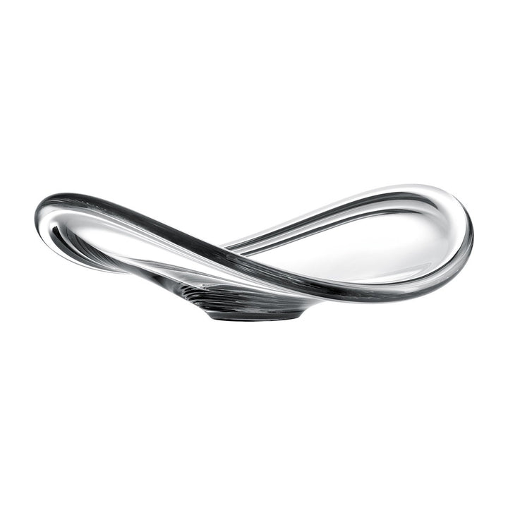 Holmegaard Glasschale Ø24 cm Selandia Dekoration aus mundgeblasenem Glas, klar 24cm Durchsichtig, 24