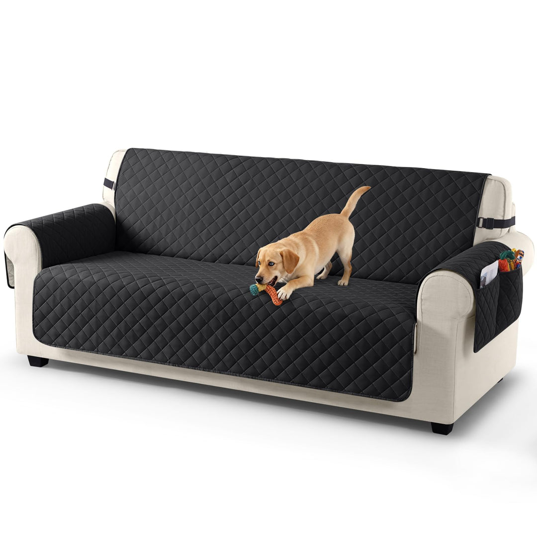 TAOCOCO Sofa Überzug, Sofabezug Wasserdicht Mit Gummiband，Wohnzimmer Anti-Rutsch Gepolsterter Sofasc