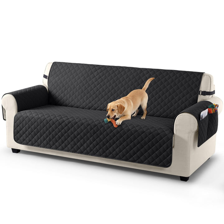 TAOCOCO Sofa Überzug, Sofabezug Wasserdicht Mit Gummiband，Wohnzimmer Anti-Rutsch Gepolsterter Sofasc
