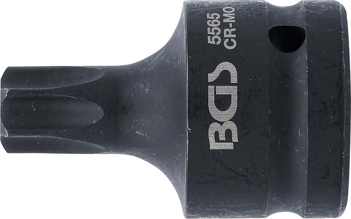 BGS 5565 | Kraft-Bit-Einsatz | Länge 60 mm | Antrieb Innenvierkant 20 mm (3/4") | T-Profil (für Torx
