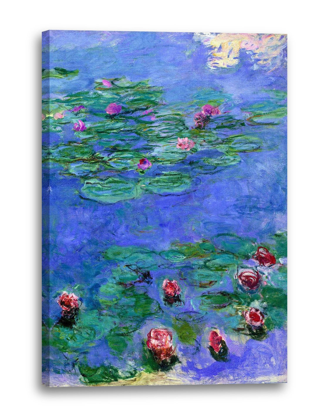 Printed Paintings Leinwand (60x80cm): Claude Monet - Seerosen 60x80 cm, 60x80 cm