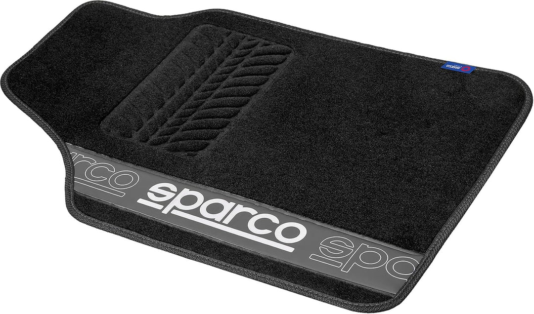 Sparco Teppichboden F510 Schwarz/Grau Teppichboden TEPPICH F510 GRAU, TEPPICH F510 GRAU
