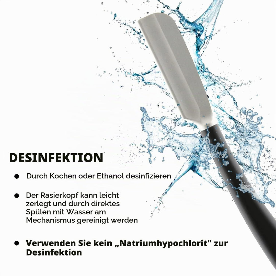 Feather Artist Club-SS Rasierer Nicht-KlappgriffSchwarz (acs-rb)
