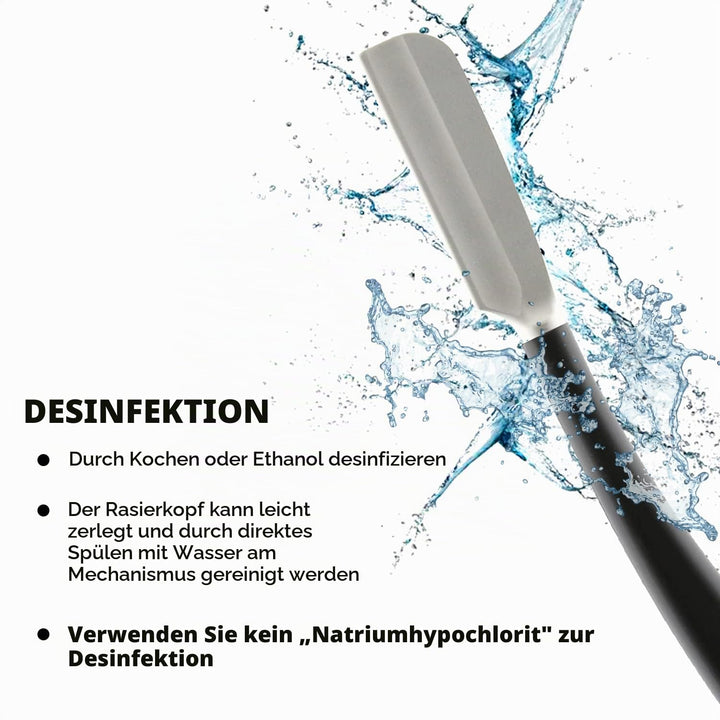 Feather Artist Club-SS Rasierer Nicht-KlappgriffSchwarz (acs-rb)