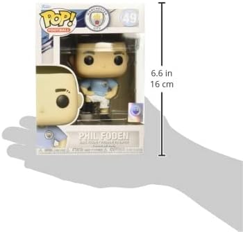 Funko Pop! Football: Manchester City - Phil Foden - Manchester City FC - Vinyl-Sammelfigur - Geschen