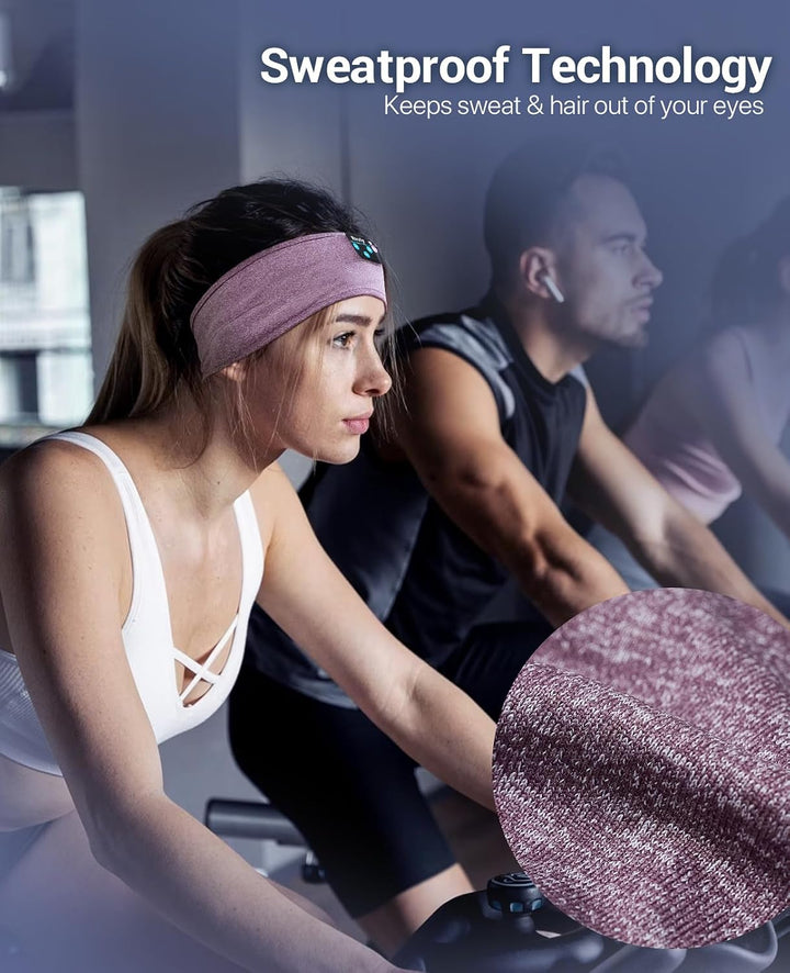 Navly Schlafkopfhörer Bluetooth Stirnband – 5.4 kabellose Kopfhörer mit 14h Akkulaufzeit & 4mm ultra