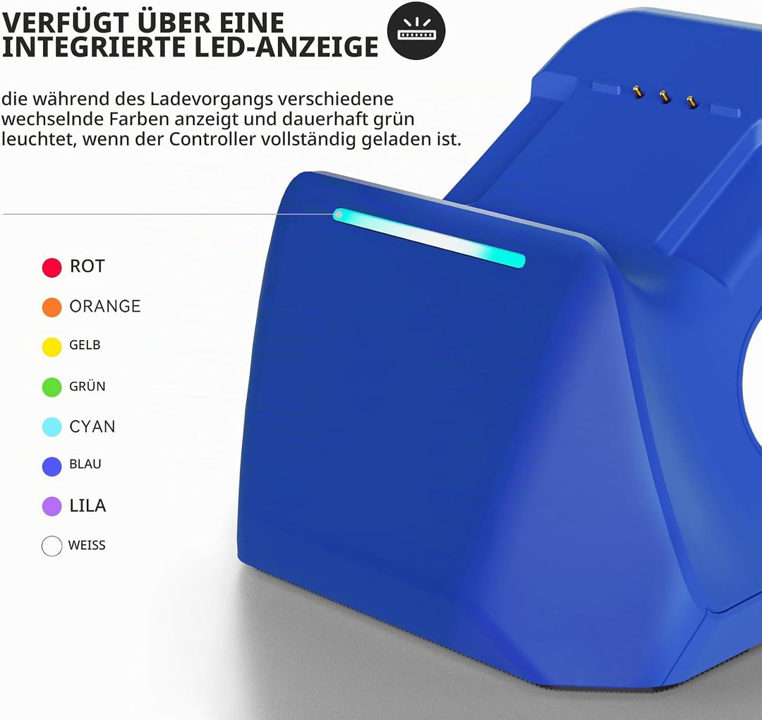 Ladestation für Xbox Elite Series 2 Controller, Magnetische Ladegerät Dock Zubehör für Xbox Elite Se