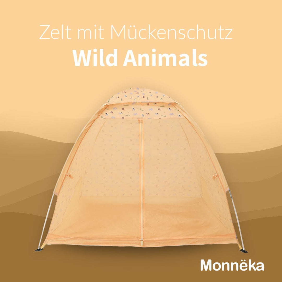 Strandzelt mit UPF 50+ Sonnenschutz | Spielzelt für Babys und Kinder | Mit Sonnenschutz, Moskitonetz