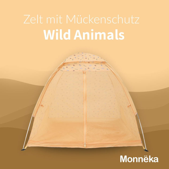 Strandzelt mit UPF 50+ Sonnenschutz | Spielzelt für Babys und Kinder | Mit Sonnenschutz, Moskitonetz