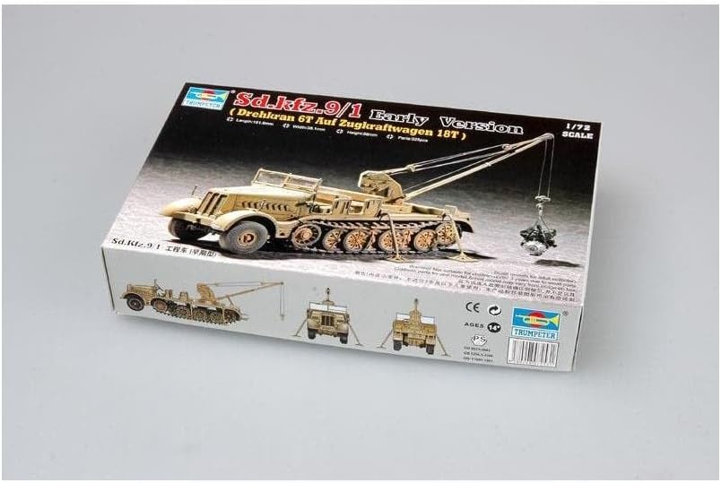 Trumpeter 07253 Modellbausatz Drehkran SDKFZ 9/1