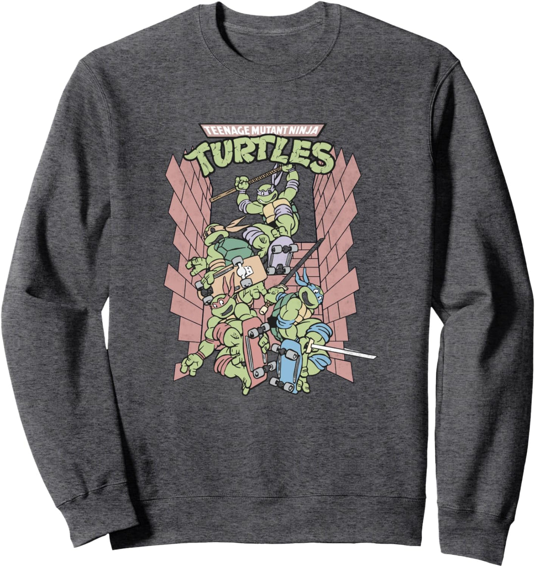 Teenage Mutant Ninja Turtles Retro Skate Sweatshirt