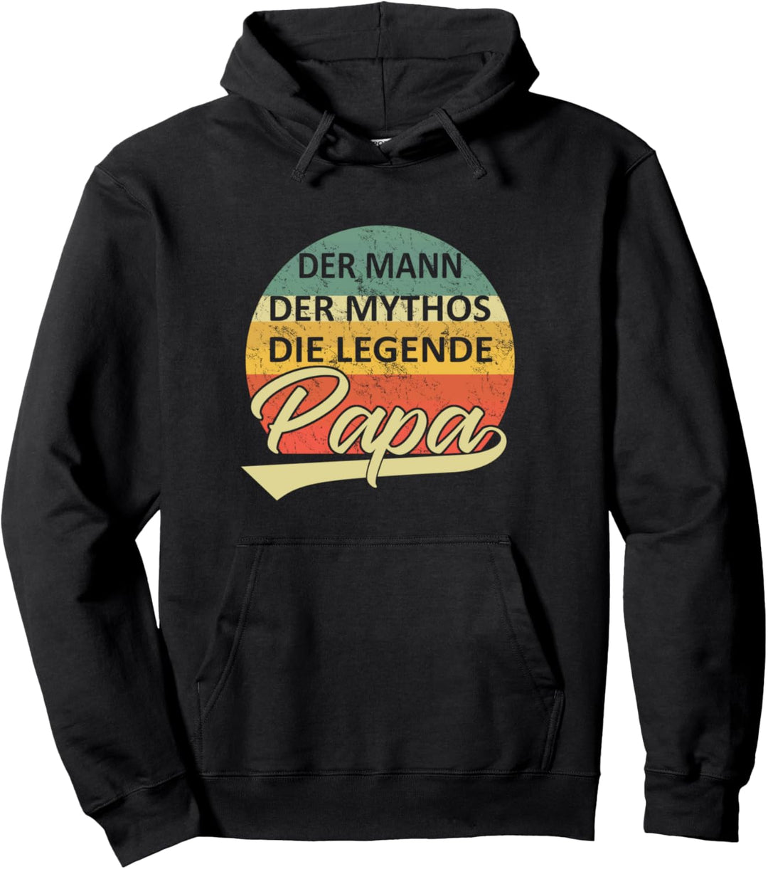 2021 Lustig Bester Dad der Welt Mann Mythos Legende Papa Pullover Hoodie