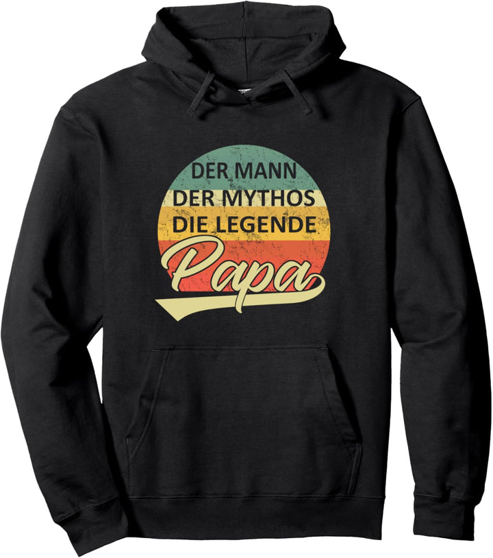 2021 Lustig Bester Dad der Welt Mann Mythos Legende Papa Pullover Hoodie