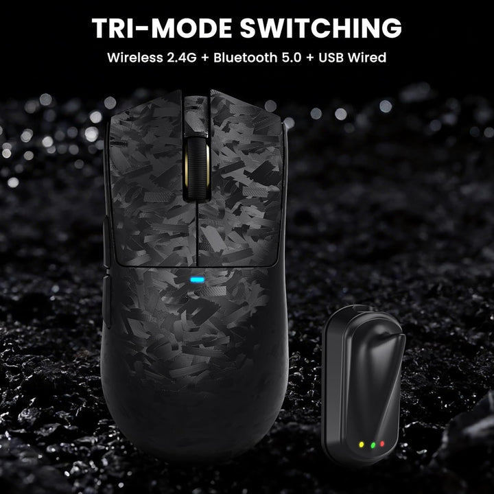ATTACK SHARK R68 HE – kabelgebundene Gaming-Tastatur aus Carbonfaser mit Magnetanschluss, X11 Ultra