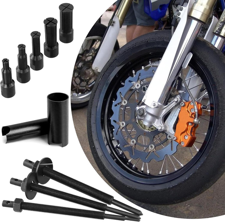 Innenlager Abzieher, Motorrad Innenlager-Auszieher, 9-23 mm Radlager Abzieher Motorrad mit 5 Grössen