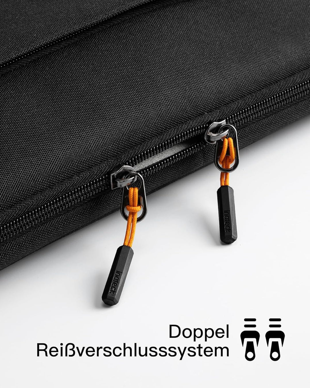 Inateck 360° Rundumschutz 13 Zoll Laptoptasche Hülle kompatibel mit 13.6 MacBook Air M2 A2681 2022/1