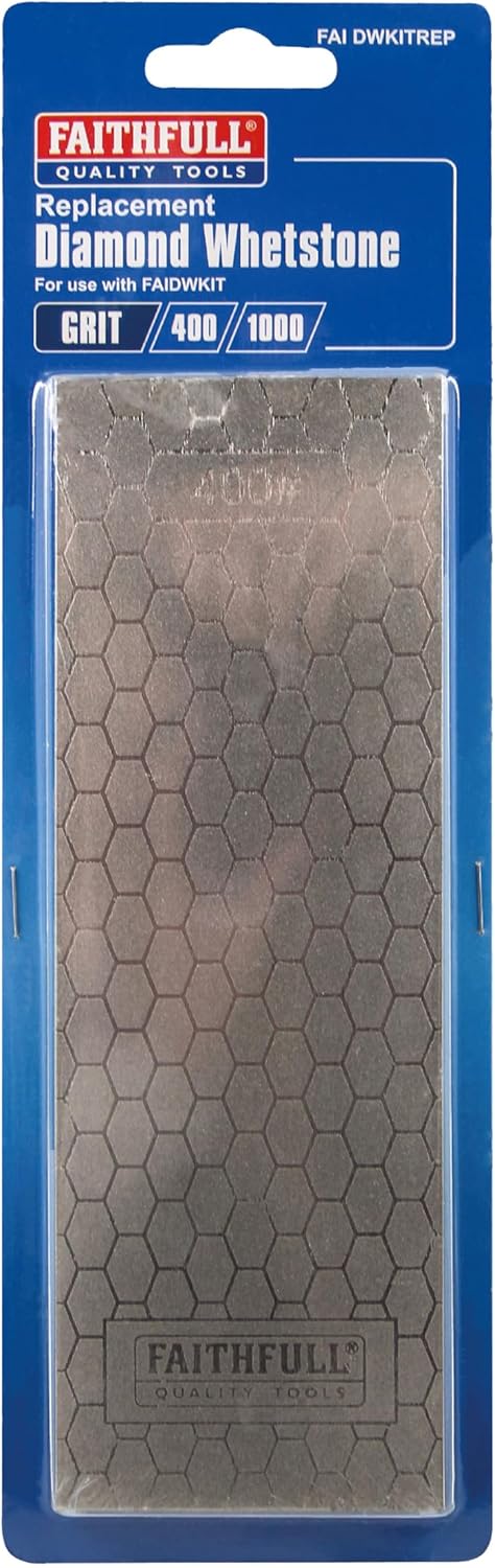 Faithfull DWKITREP Diamant-Wetstone 400/1000 g, mehrfarbig, 1 Stück