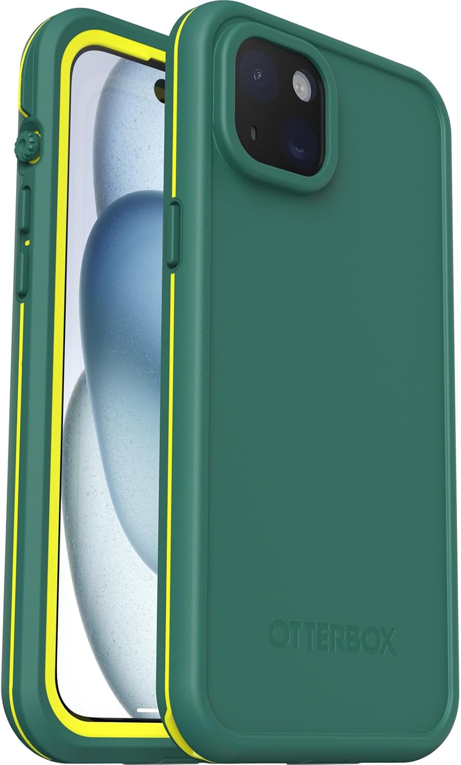 OtterBox Fre Hülle für iPhone 15 Plus für MagSafe, Wasserdicht (IP68), stossfest, schmutzabweisend,