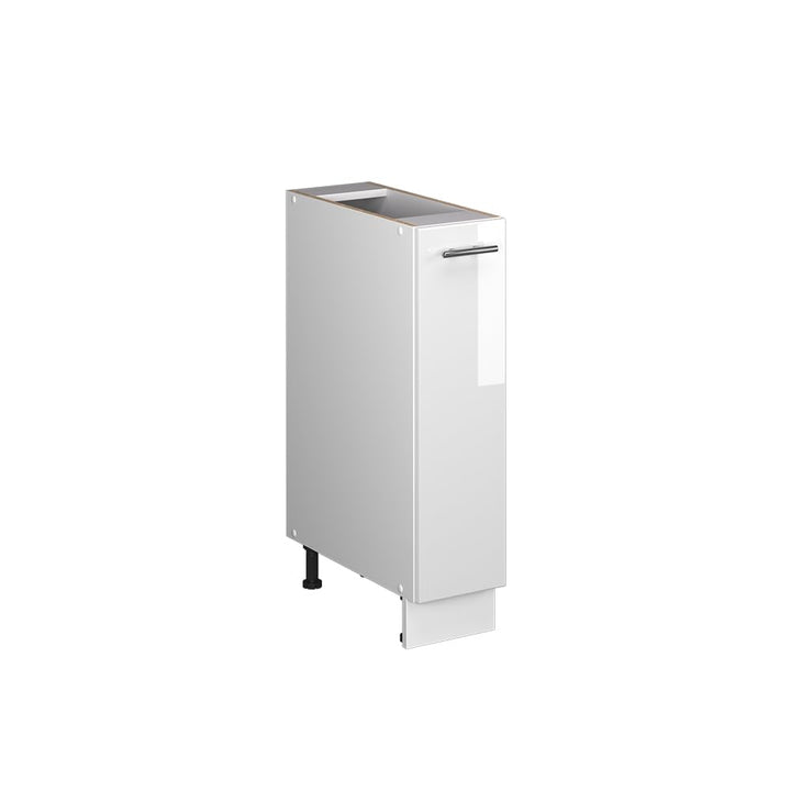 Vicco Apothekerschrank Fame-Line, Weiss Hochglanz/Weiss, 20 cm | ohne Arbeitsplatte, zur Kombination