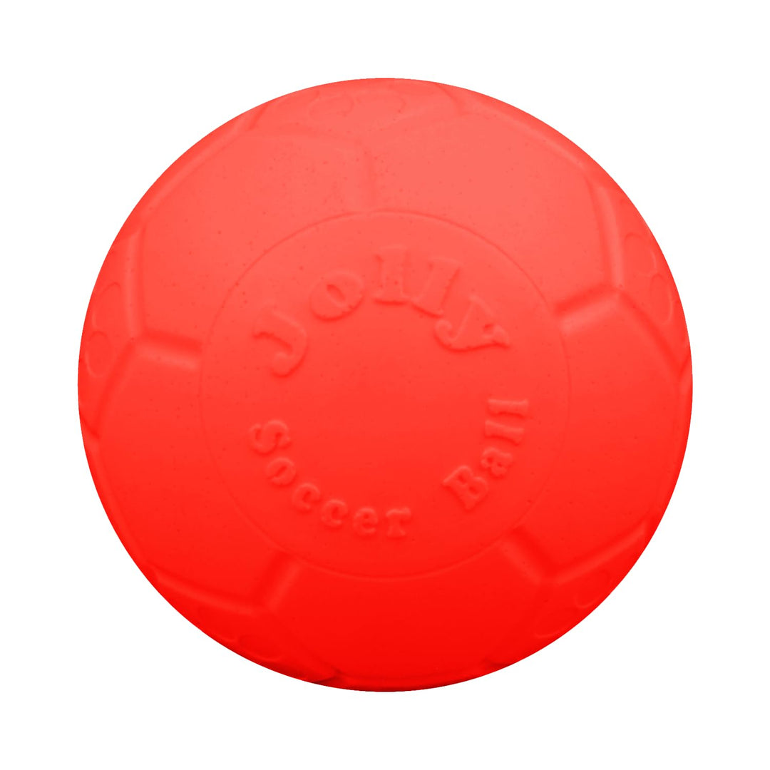 Jolly - Fussball - ROT - 20 cm - 1 Stück Unisex Orange, Unisex Orange