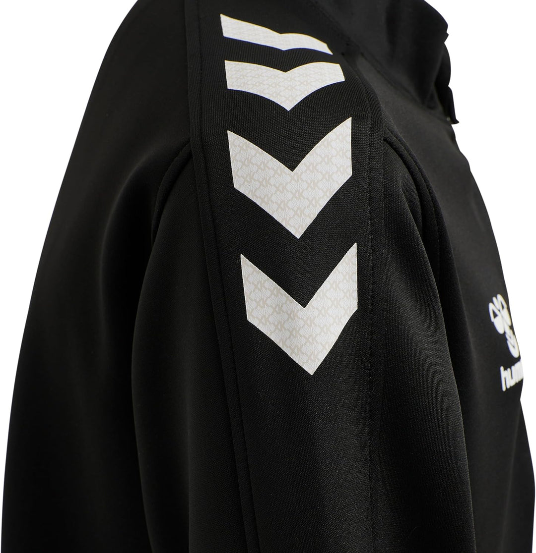 hummel Halbreissverschluss Sweatshirt Hmlcore Kinder 116 Black/Black, 116 Black/Black