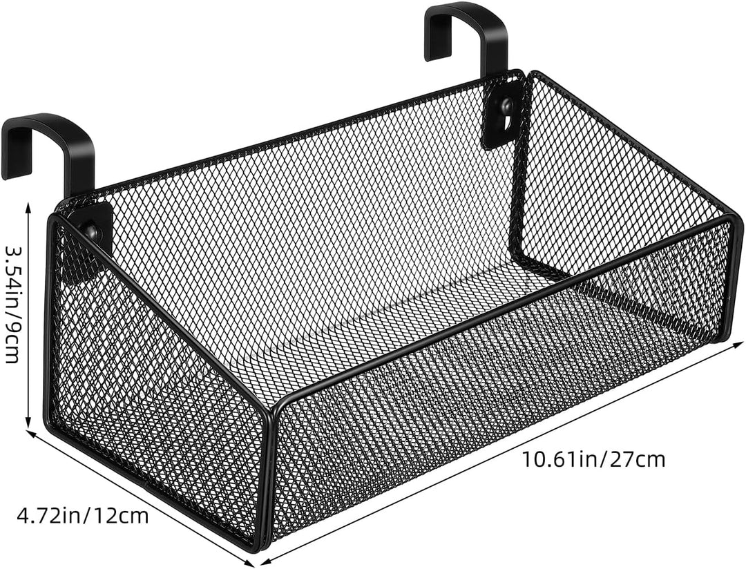 Nachttisch Am Bett Einhängen Hängende Aufbewahrungskörbe aus Eisen Platzsparendes Metallregal für Ho