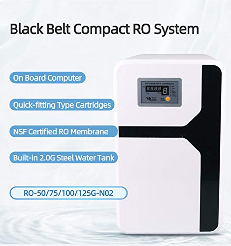 Depurtek Wasserfilter Grosse Compact und Wasserhahn 3 Wege