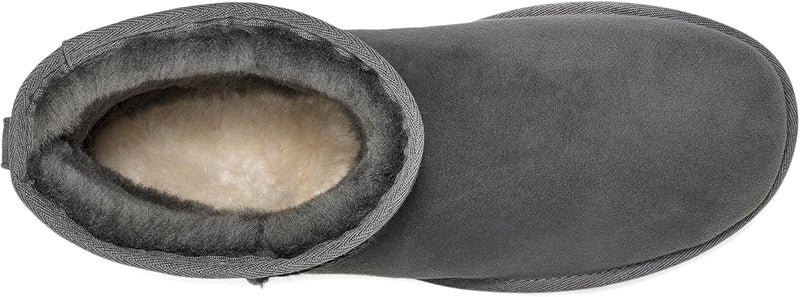 UGG W Classic Mini 5854 Damen Schlupfstiefel 49 EU Grau Dunkel, 49 EU Grau Dunkel