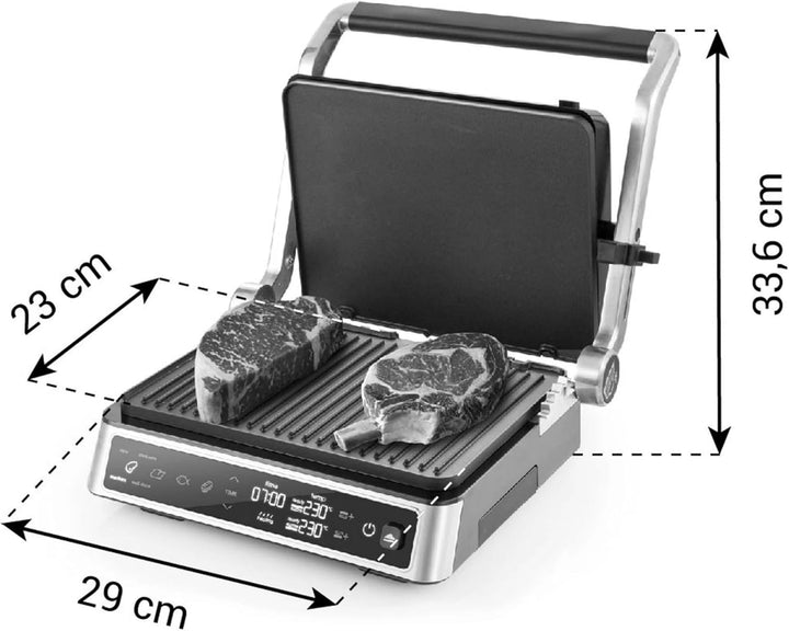 Tescoma Digitaler Kontaktgrill PRESIDENT, Schwarz