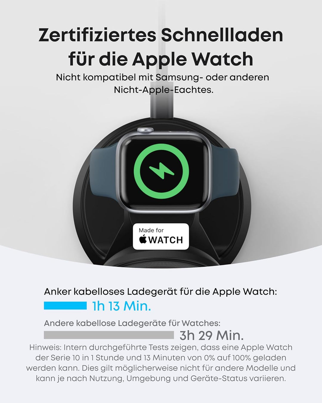 Anker MagGo 3-in-1 15W MagSafe kompatibles Ladegerät, iPhone Induktive Ladestation, Qi2-zertifiziert