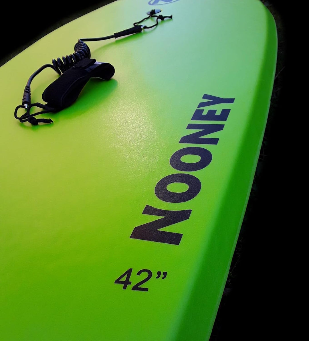 Nooney Bodyboard EPS grün mit Leash in verschiedenen Grössen | Wellenboard | Wellenbrett 44 Inch (11