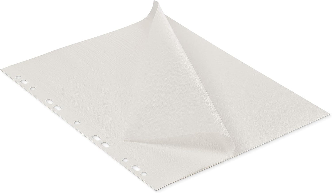 mashpaper Fotokarton Fotoblätter 100 Blatt weiss mit Pergamin 230x297mm 65000420