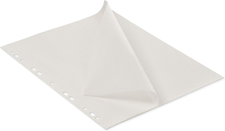 mashpaper Fotokarton Fotoblätter 100 Blatt weiss mit Pergamin 230x297mm 65000420