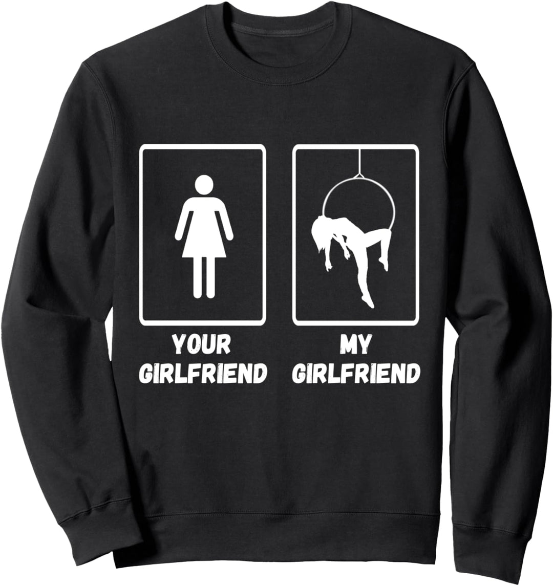 Luftakrobatin Freundin Aerial Hoop Luftakrobatik Sweatshirt