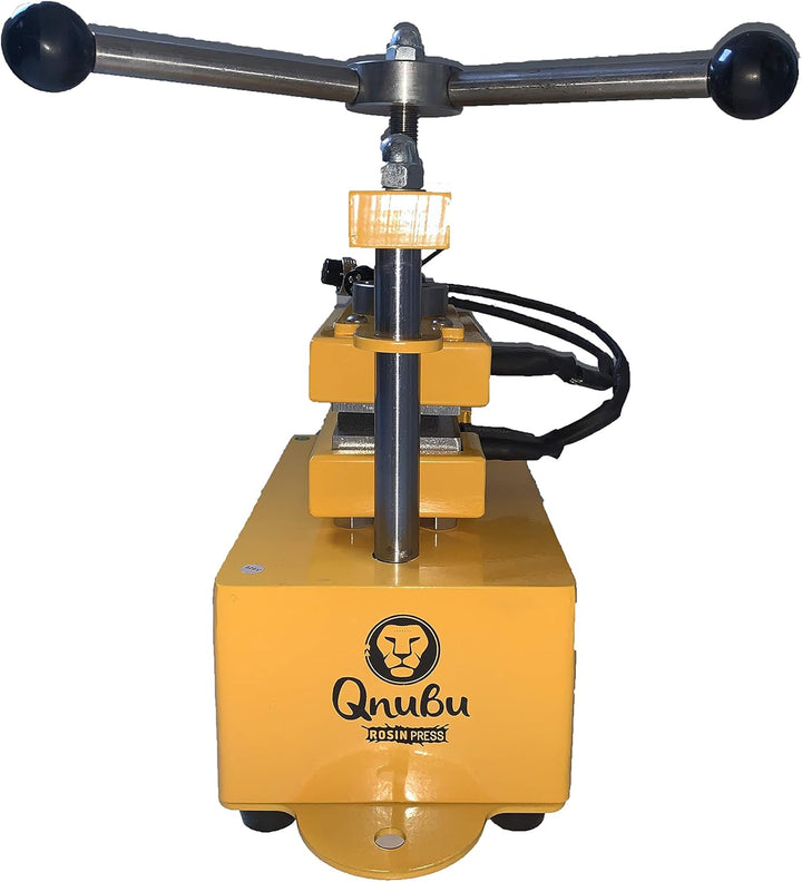 Qnubu Bolt Manuell 1 Tonnen (Platte 6 x 12 cm) Presse Rosin 1 Tonne Gelb