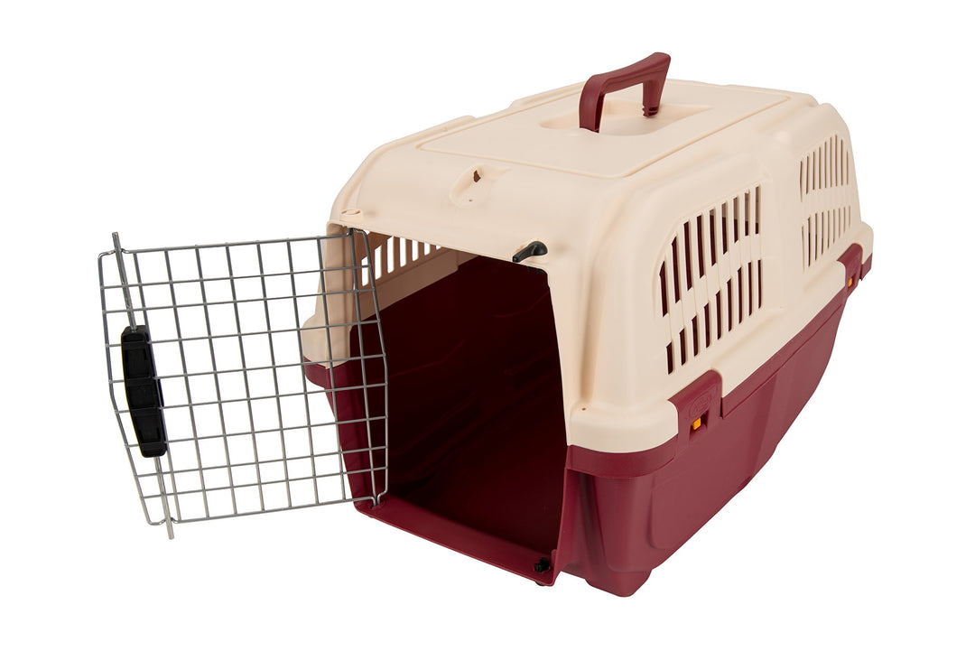 Aime Transportkorb Skudo Iata 2 (35 x 36 x 55 cm) für Hunde L 21 x B 37 x H 21 cm, L 21 x B 37 x H 2