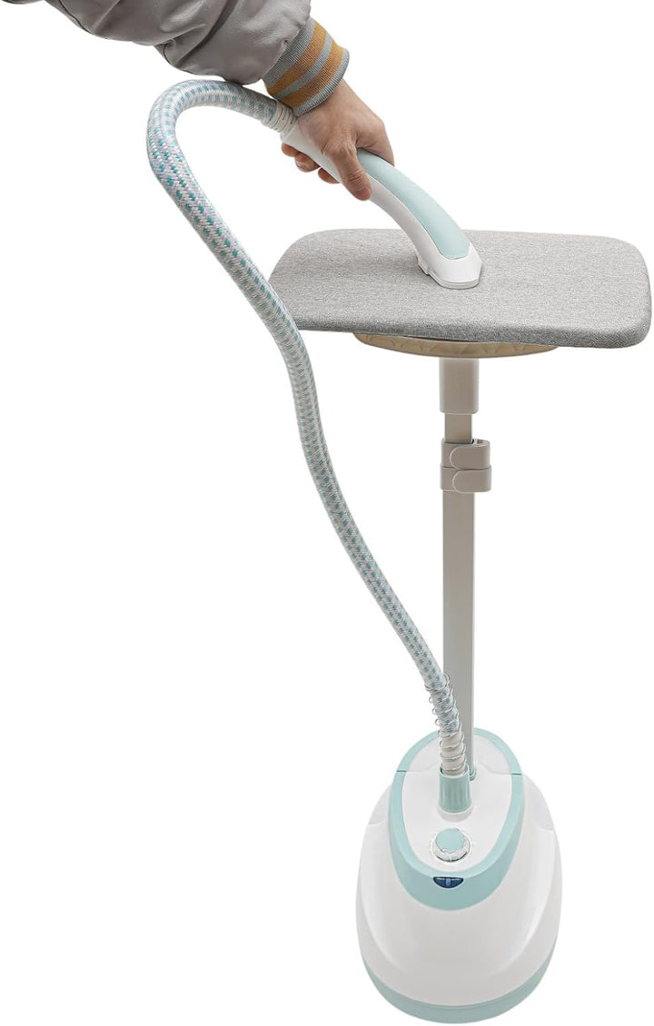 Stehender Dampfgarer 1800W Professional Stand Dampfbügler mit 1.6L Wassertank Garment Steamer Profes