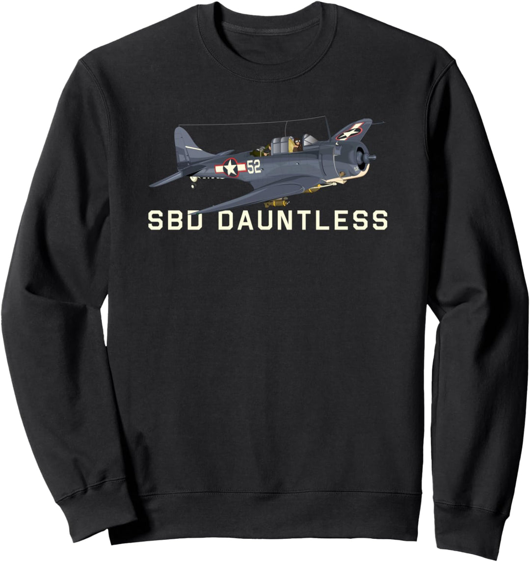 SBD Dauntless WW2 American Dive Bomberflugzeug Sweatshirt