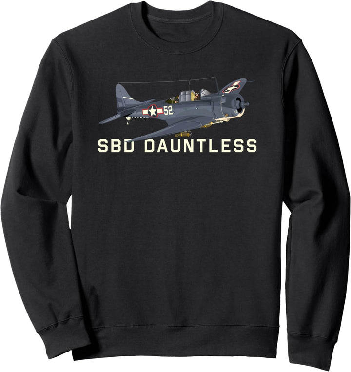 SBD Dauntless WW2 American Dive Bomberflugzeug Sweatshirt