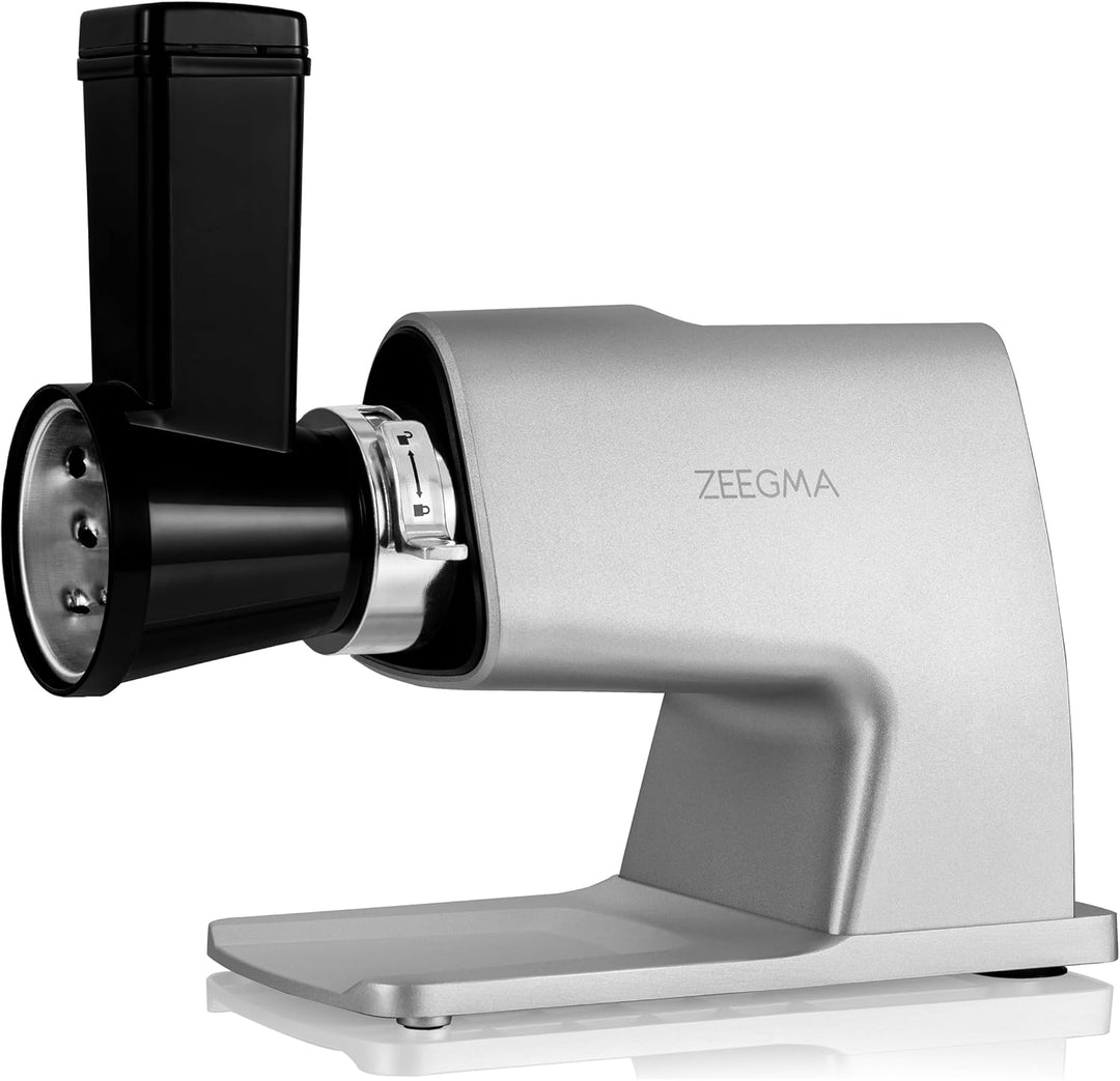 ZEEGMA MOLEN MASTER Elektrischer Fleischwolf Leistung 2500 W 3 Edelstahlscheiben Wurstaufsatz Gemüse