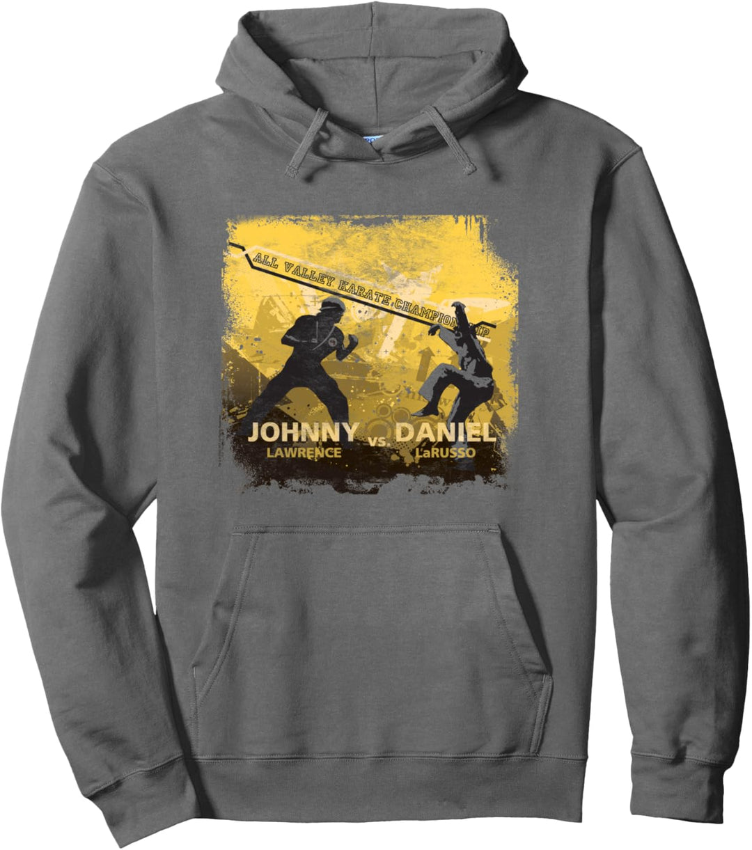 Cobra Kai Johnny vs Daniel Pullover Hoodie