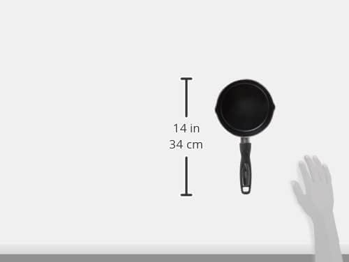 Beka 13076174 Stielkasserolle antihaft mit Glasdeckel 16 cm Pro Induc