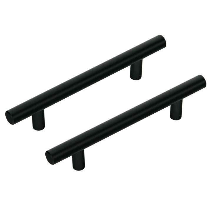 KoKoBin 15 Stück Edelstahl schwarz Schrankgriffe Möbelgriffe 96mm Lochabstand Schubladen Griffe Zink