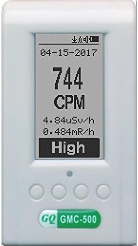 GQ GMC-500 Geiger Counter Strahlung Detektor Beta Gamma X-Ray Dosimeter