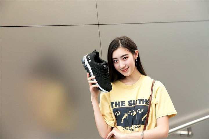 frysen Herren Damen Sportschuhe Laufschuhe mit Luftpolster Turnschuhe Profilsohle Sneakers Leichte S