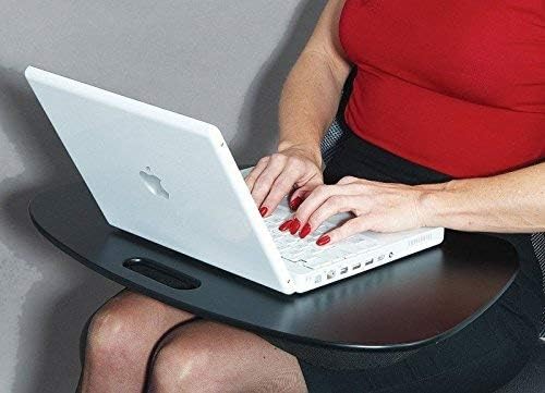 Zeller 13001 Laptop-Schosstablett, MDF, 59 x 40 x 6 cm,, Weiss
